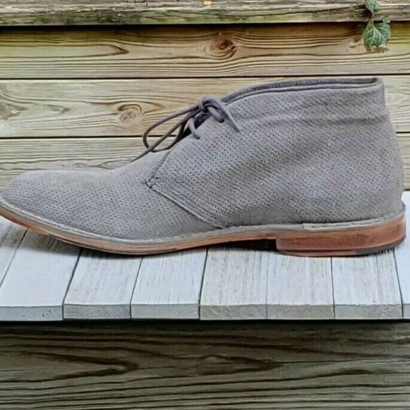 Cole Haan Grand OS Chukka Ankle Boots Perforated G main image 8